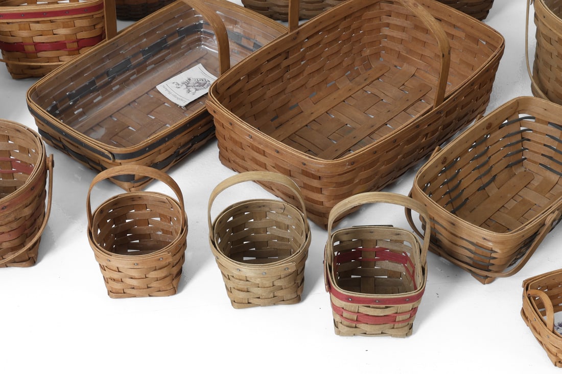 LONGABERGER BASKETS GROUPING C. 1980S - 4