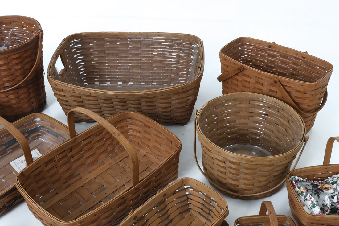 LONGABERGER BASKETS GROUPING C. 1980S - 6