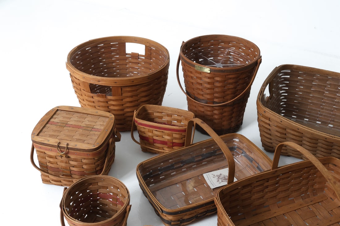 LONGABERGER BASKETS GROUPING C. 1980S - 7