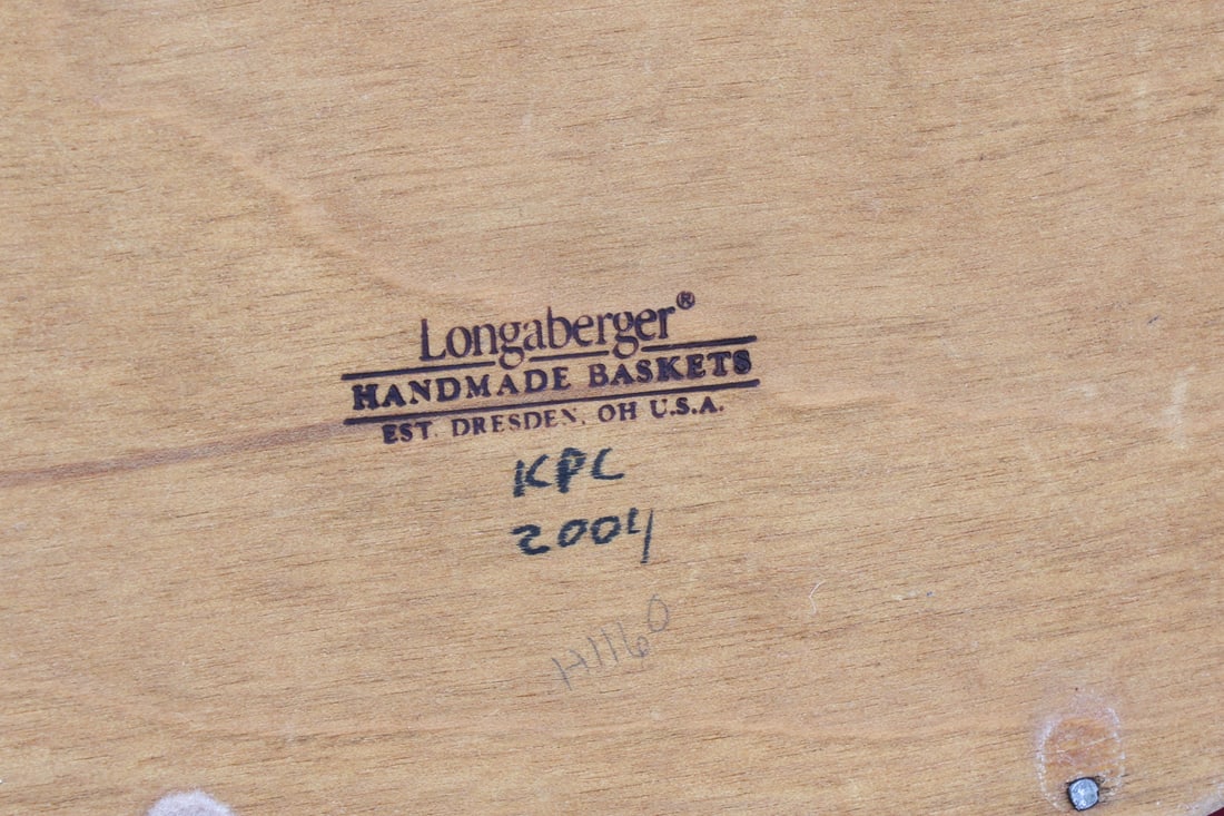 (6) LONGABERGER BASKETS GROUPING C. 2000S - 10