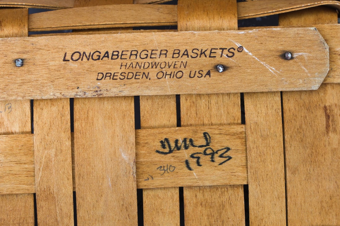 LONGABERGER BASKET GROUPING C. 1990S - 13