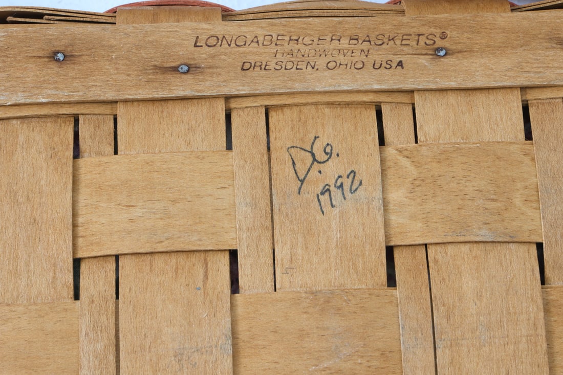 LONGABERGER BASKET GROUPING C. 1990S - 15