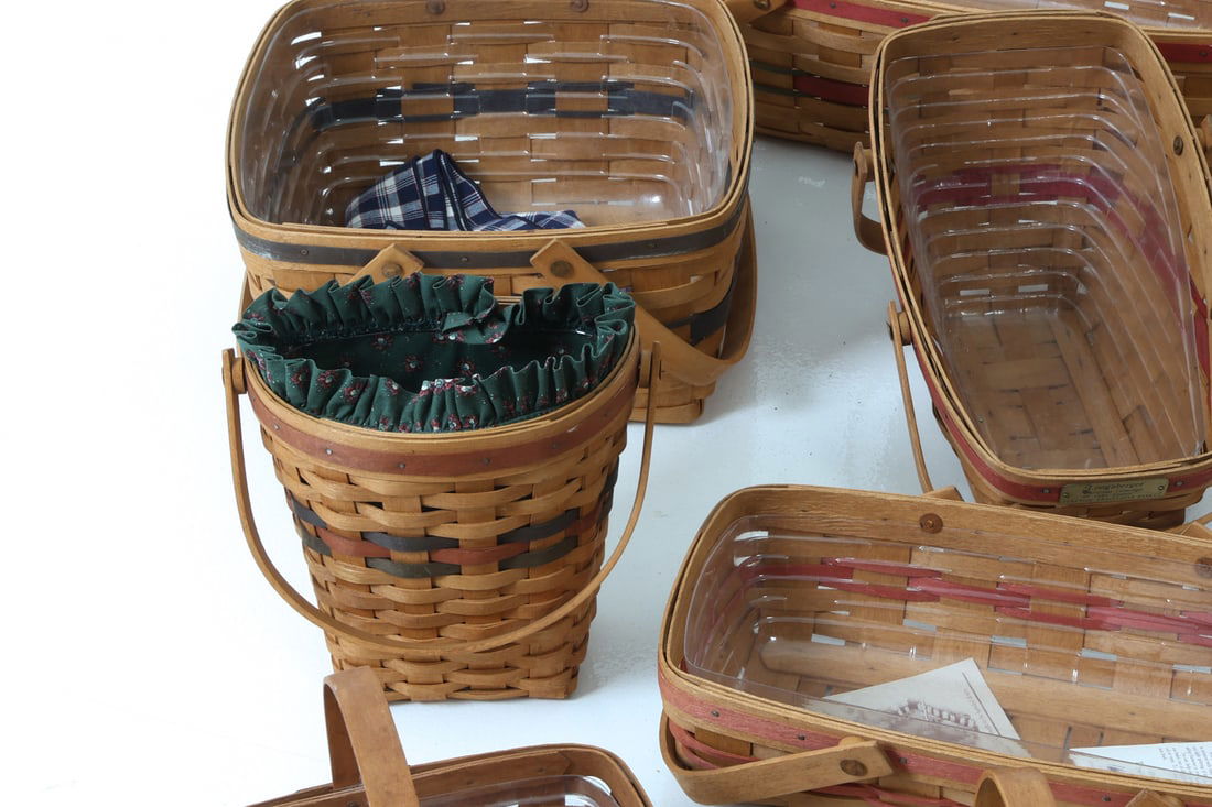 LONGABERGER BASKET GROUPING C. 1990S - 3