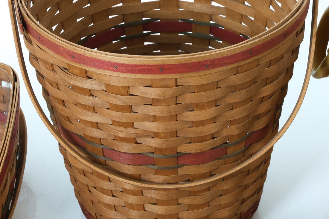 LONGABERGER BASKET GROUPING C. 1990S - 9