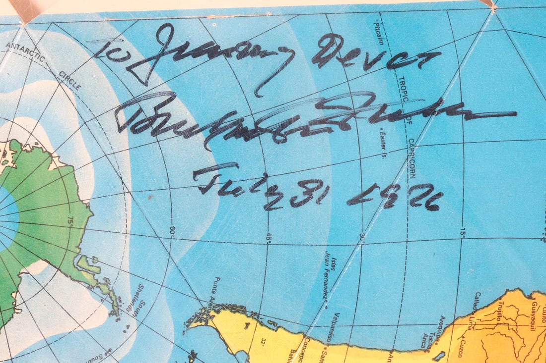 BUCKMINSTER FULLER DYMAXION WORLD MAP - 4