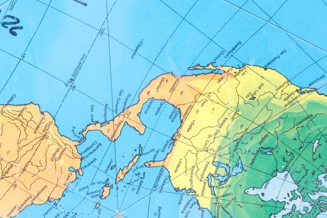 BUCKMINSTER FULLER DYMAXION WORLD MAP - 5