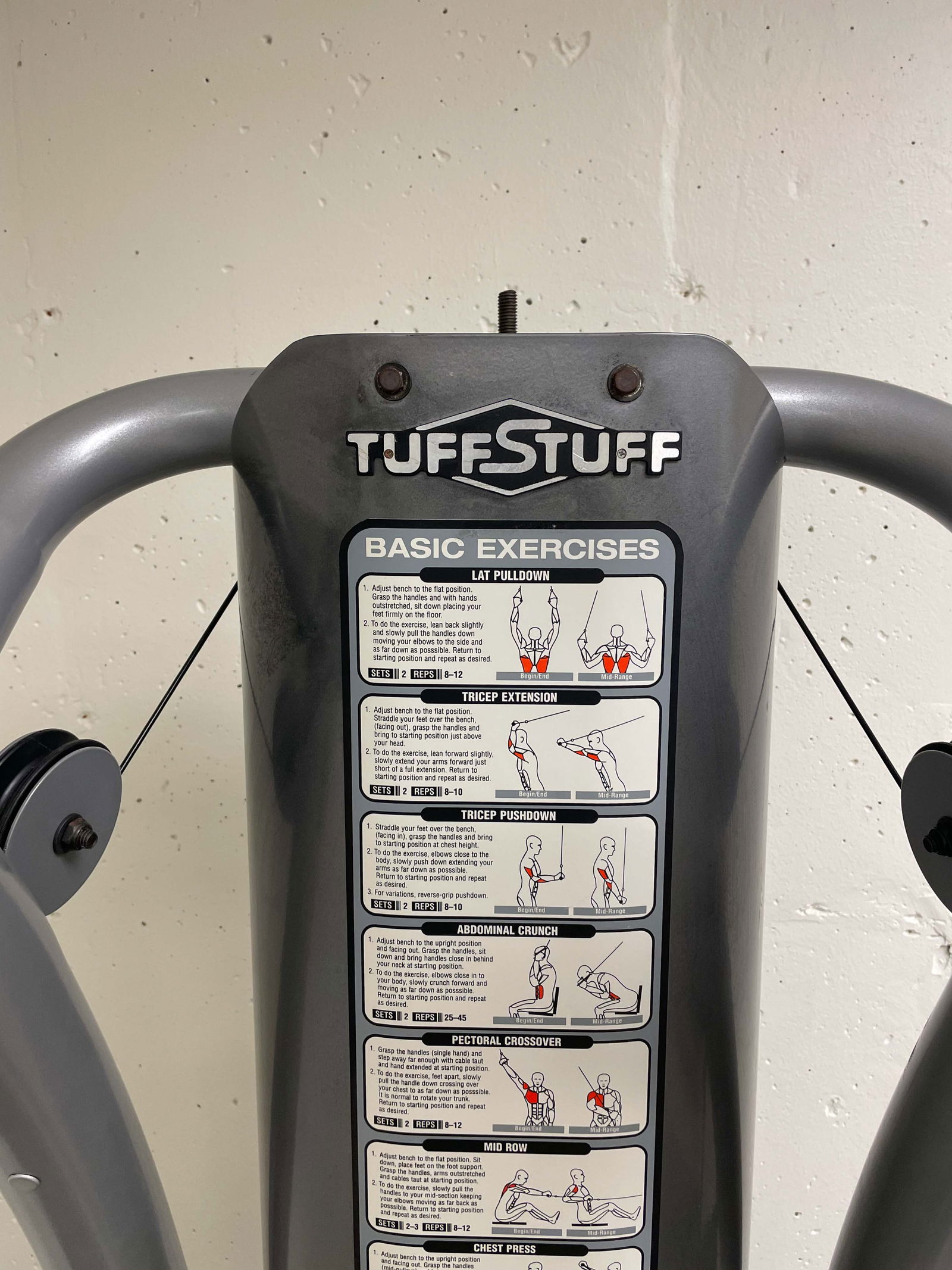 TUFFSTUFF SIX-PACK FUNCTIONAL TRAINER SPT-6X - 4