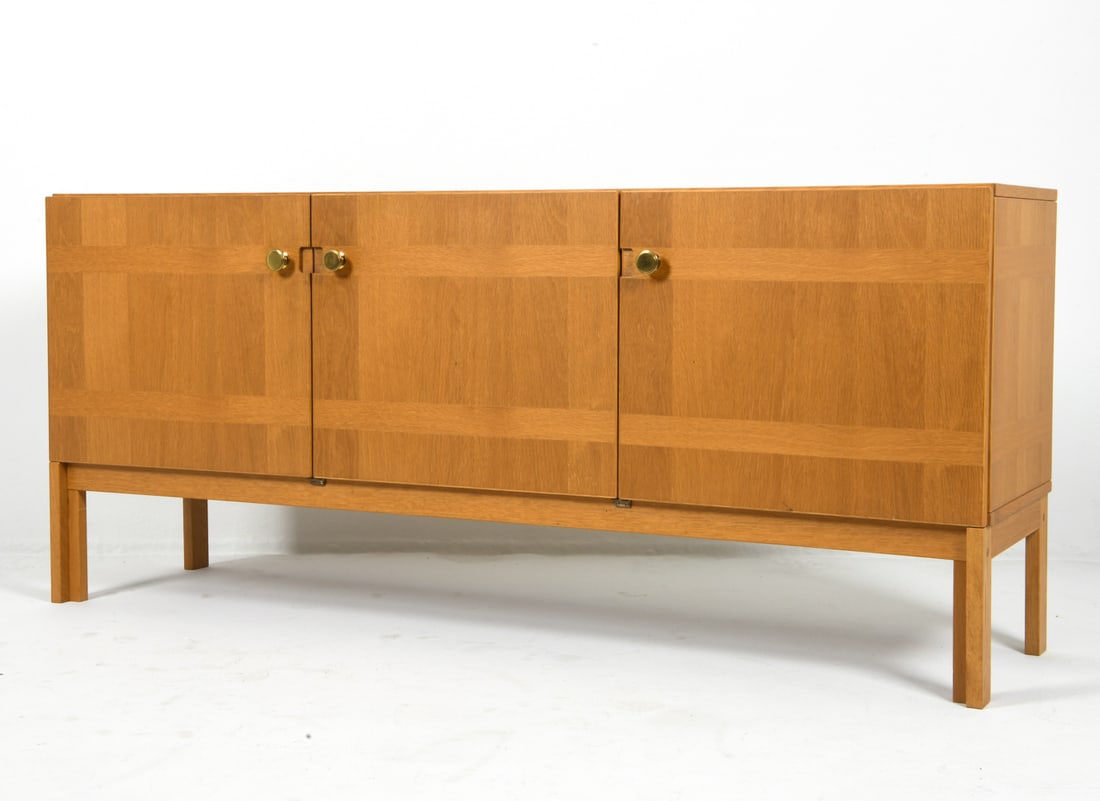 STYLE OF CARL MALMSTEN SWEDISH OAK SIDEBOARD 1970S (1 of 16)
