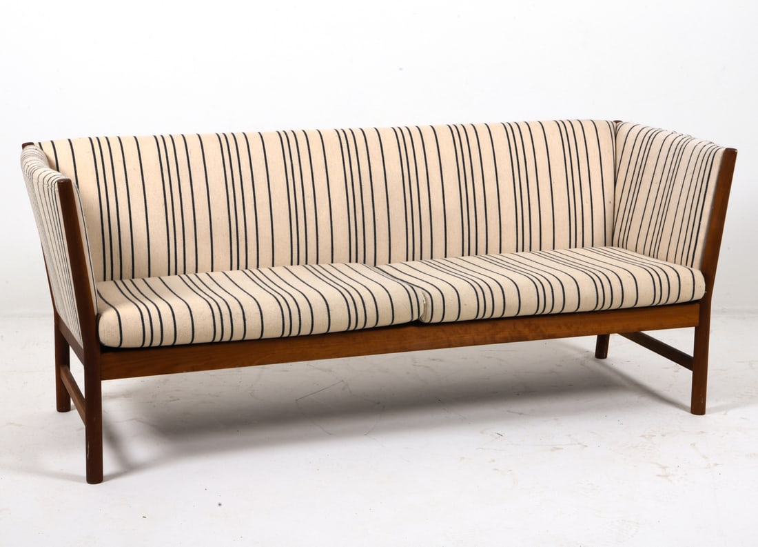 NEILAUS & JEKI DANISH TEAK & WOOL SOFA (1 of 14)