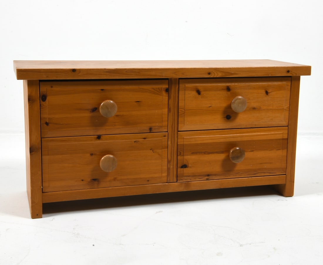 SVEN LARSSON STYLE SWEDISH PINE HALL CHEST C.1970S (1 of 17)