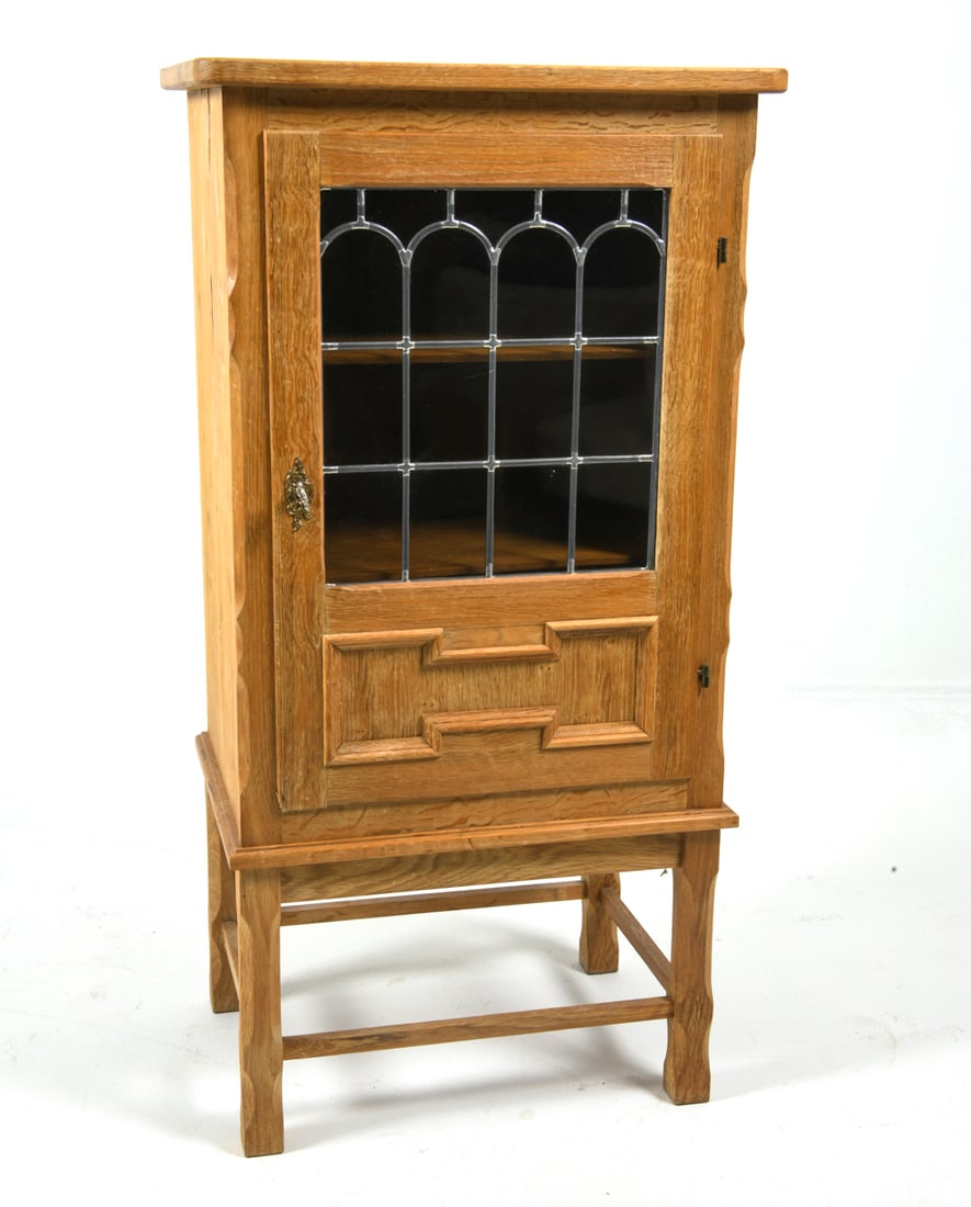 ATTR. HENNING KJAERNULF DANISH OAK CABINET C.1970S (1 of 12)