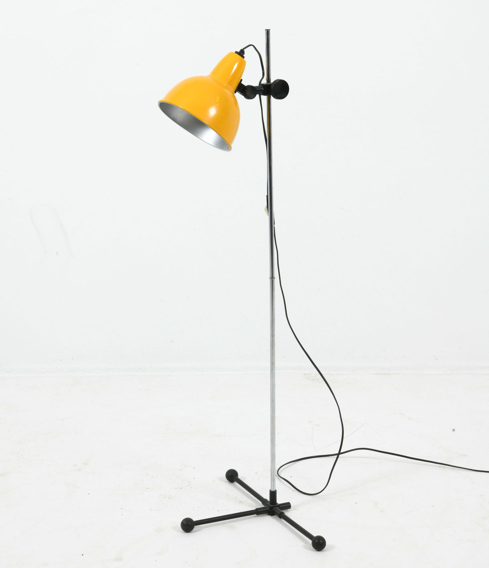 DANISH STEEL FLOOR LAMP C. 1970S (1 of 10)