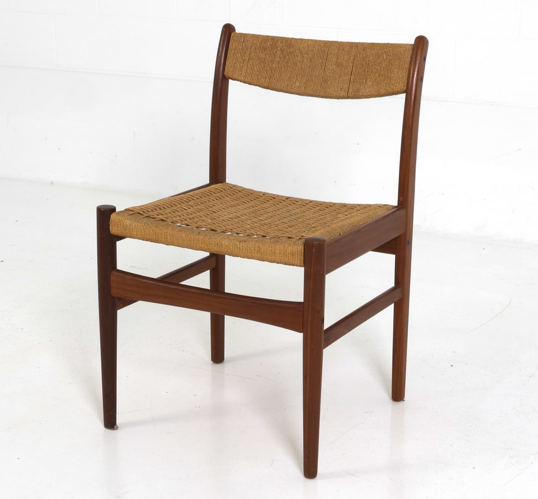 STYLE OF VOLTHER DANISH TEAK CHAIR C. 1970S (1 of 15)