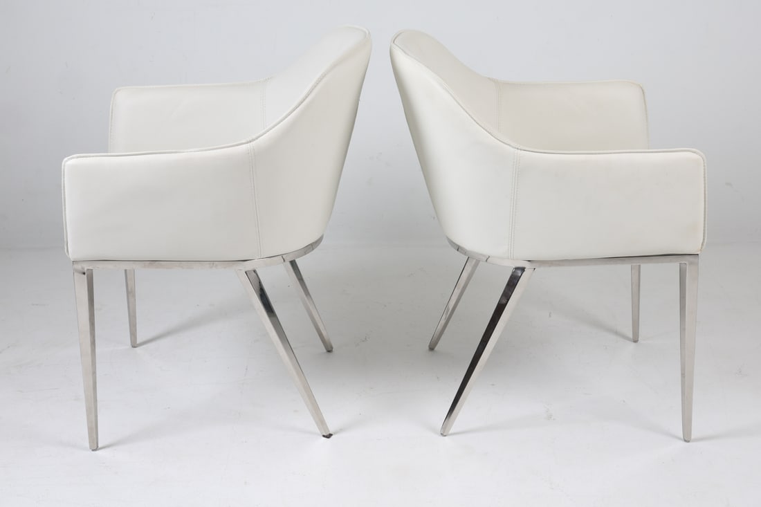 (8) CONTEMPORARY DINING CHAIRS - 9