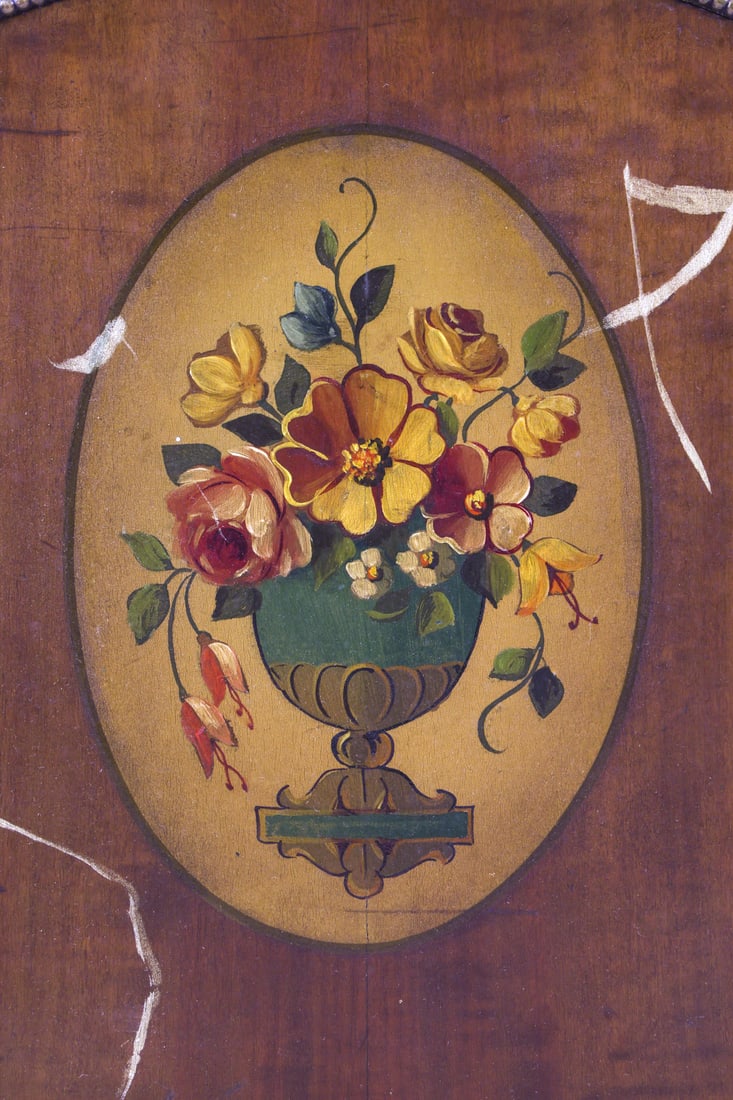 SLIGH FLAME WALNUT TWIN BED FRAME - 7