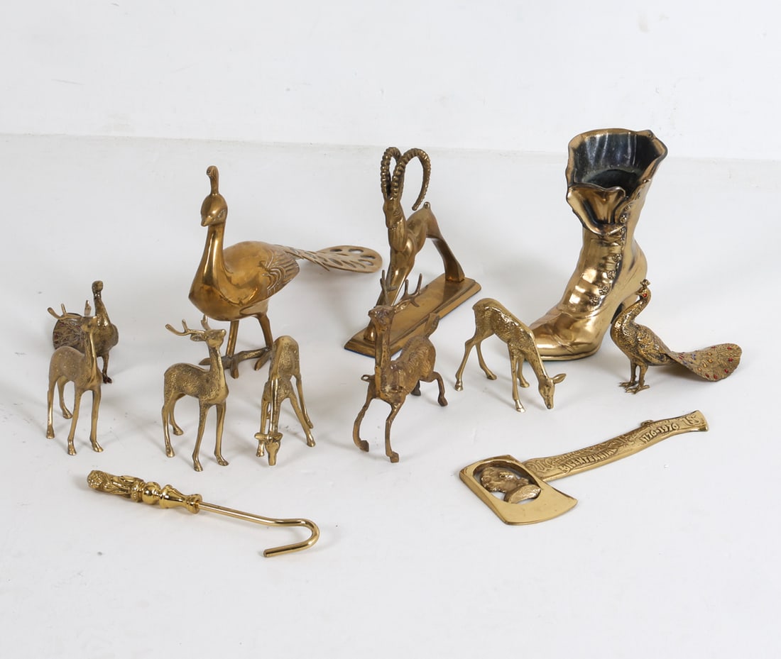 DECORATIVE BRASS GROUPING - 2