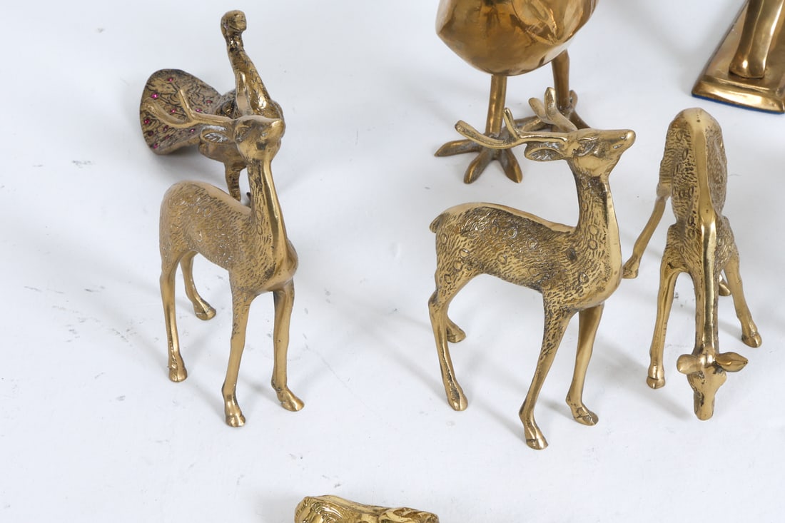 DECORATIVE BRASS GROUPING - 4