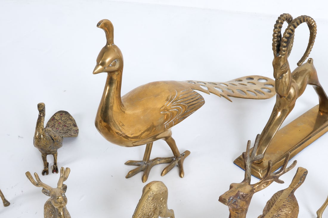 DECORATIVE BRASS GROUPING - 5