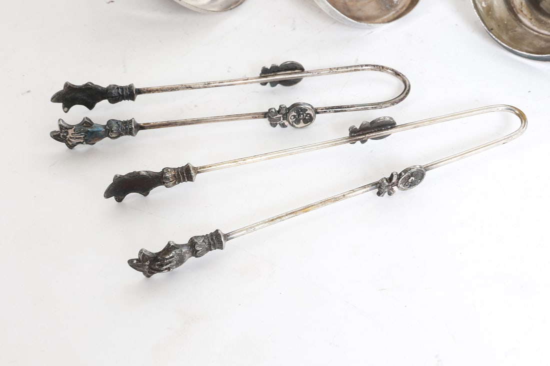 VICTORIAN PICKLE CASTOR GROUPING - 19