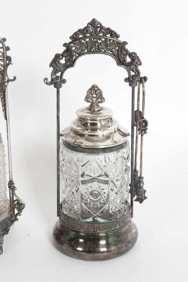 VICTORIAN PICKLE CASTOR GROUPING - 6