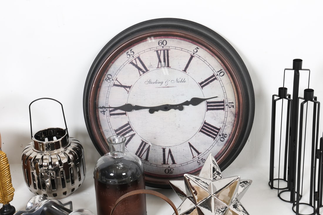 CONTEMPORARY ECLECTIC DECORATIVE GROUPING - 6