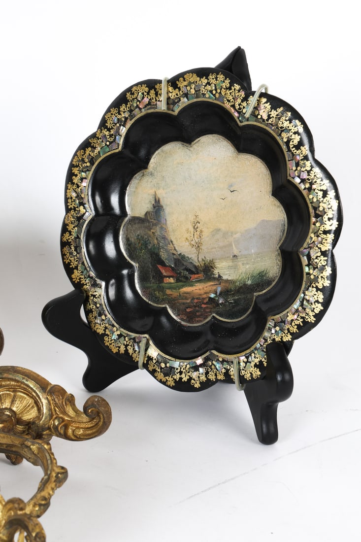 ANTIQUE DECORATIVE GROUPING - 3