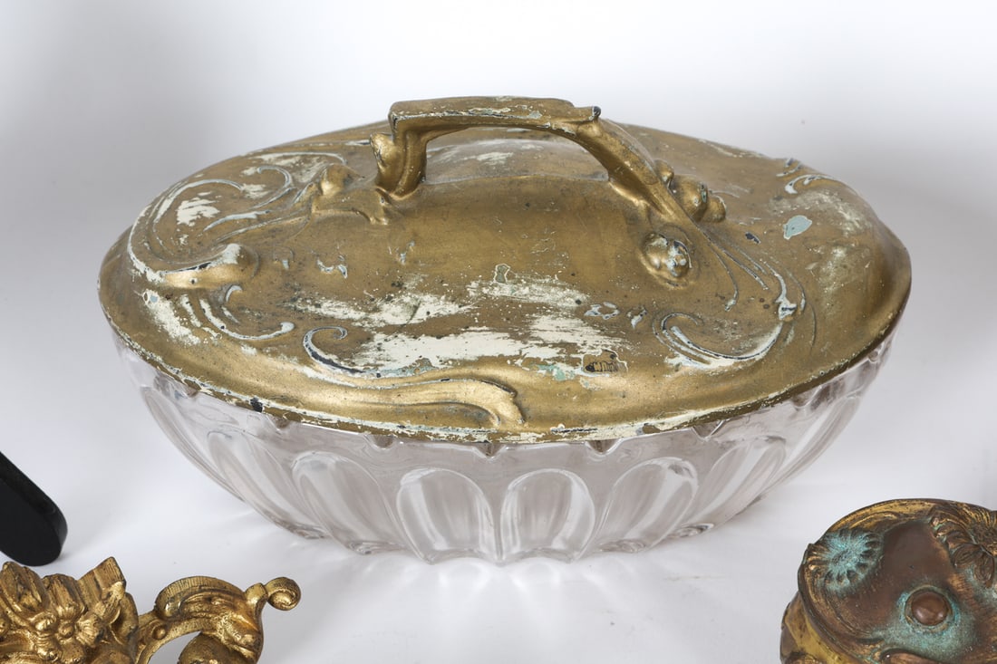 ANTIQUE DECORATIVE GROUPING - 5