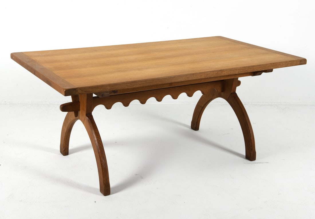 HENNING KJAERNULF DANISH OAK DINING TABLE C. 1970S (1 of 14)