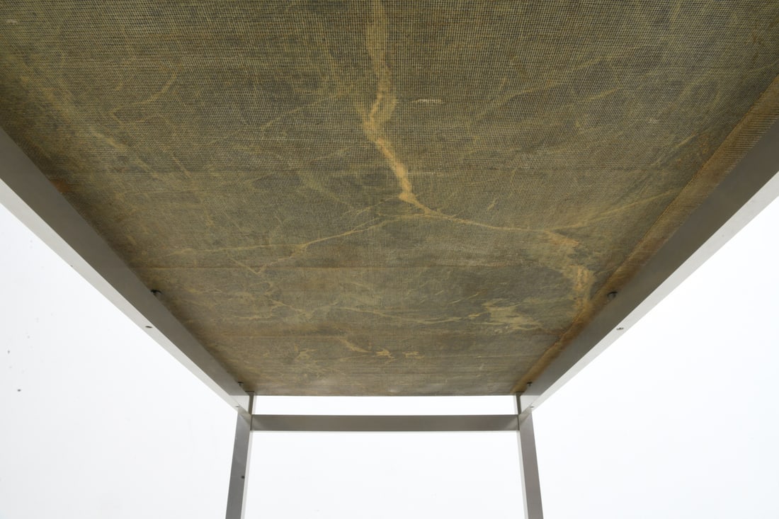 BENDIXEN STYLE DANISH ROSEWOOD MARBLE COFFEE TABLE - 10