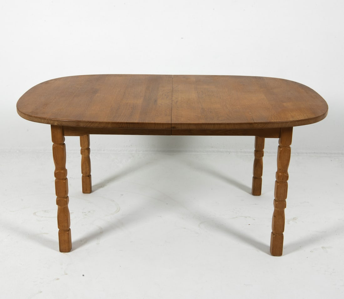 HENNING KJAERNULF STYLE DANISH OAK DINING TABLE (1 of 10)