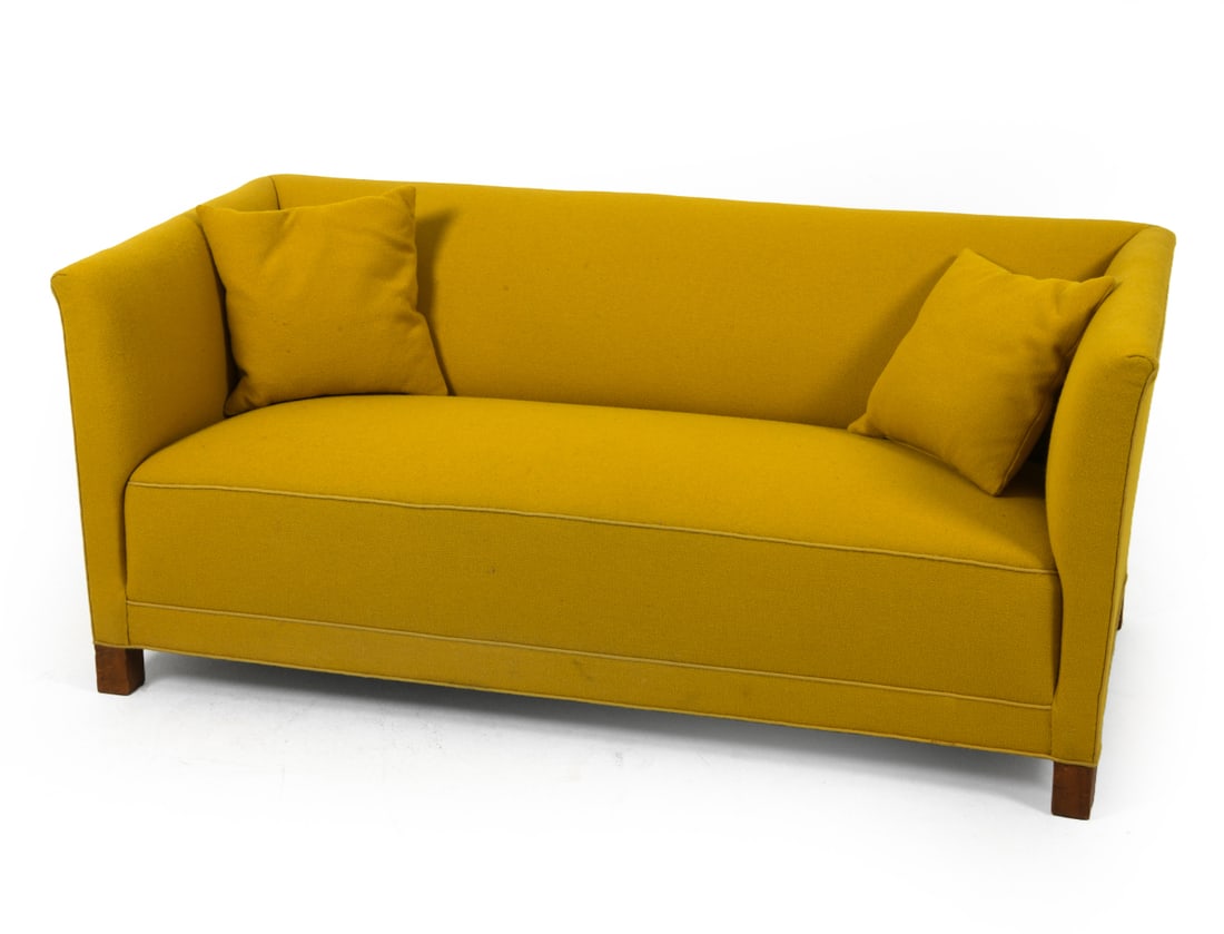 FRITZ HANSEN STYLE WOOL SOFA C. 1970S (1 of 15)