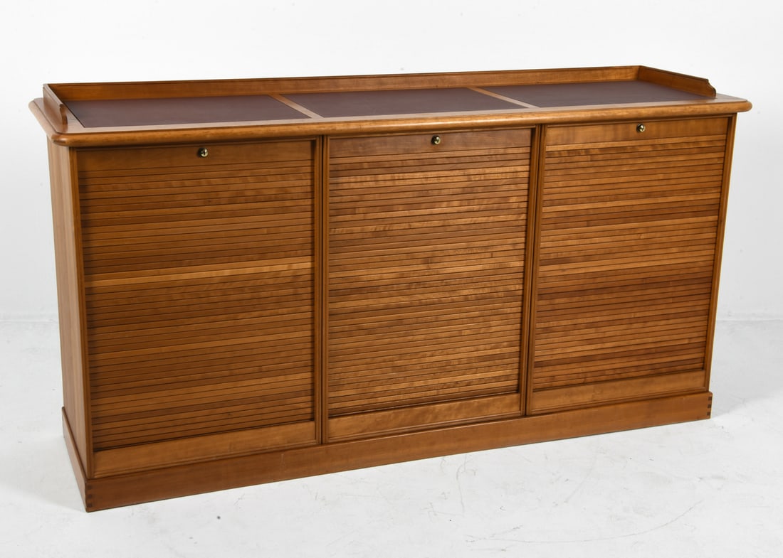 ANDREAS HANSEN CHERRY TAMBOUR SIDEBOARD (1 of 14)