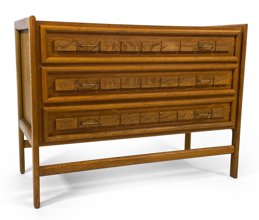 KJAERNULF STYLE DANISH OAK CHEST C. 1970S (1 of 12)