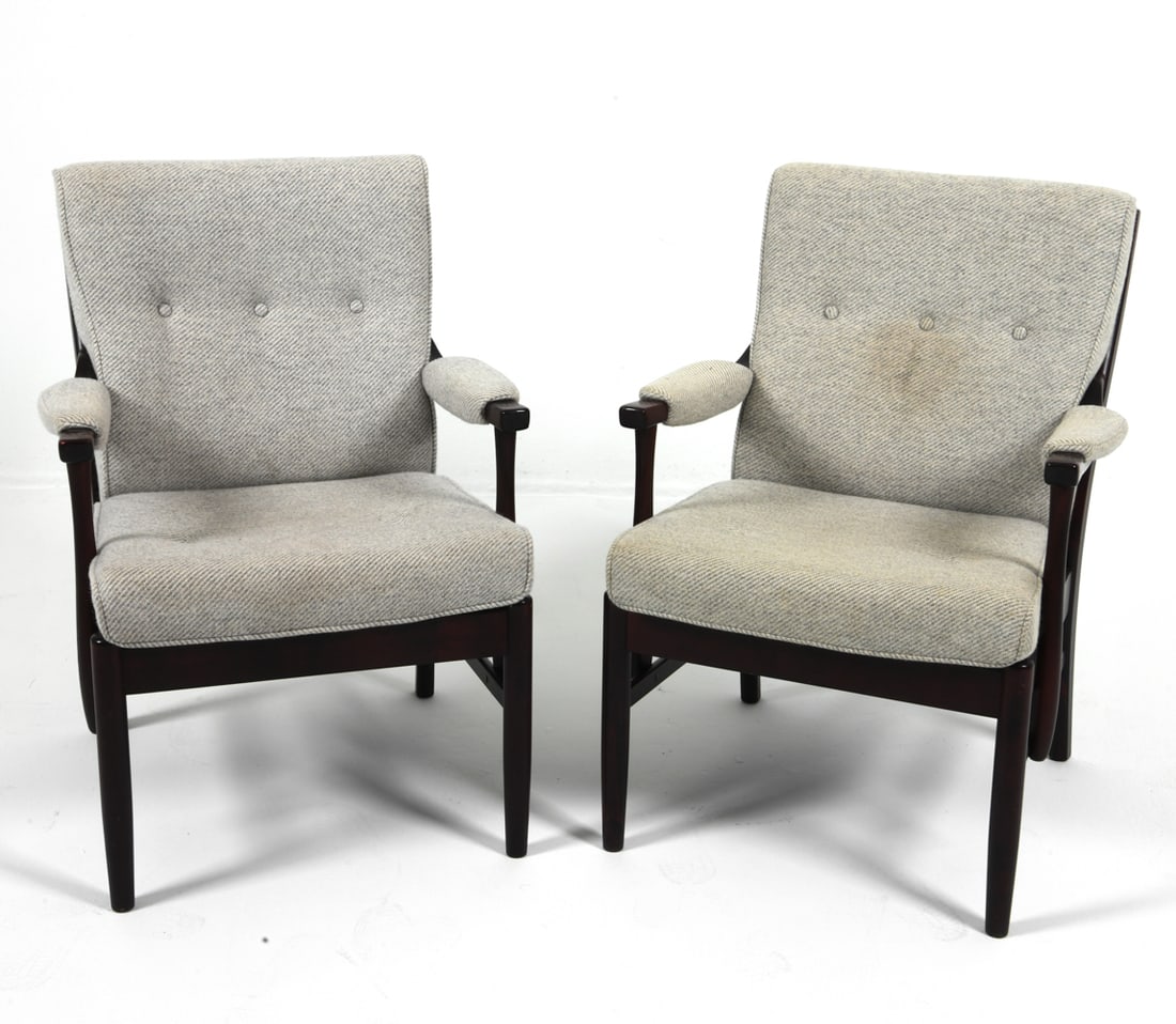 PAIR OF FARSTRUP "CASA" DANISH LOUNGE CHAIRS 1970S (1 of 16)