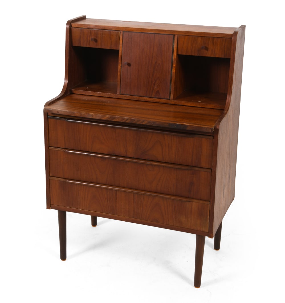 HOVE MOBLER DANISH TEAK SECRETARY DESK C. 1960S (1 of 19)