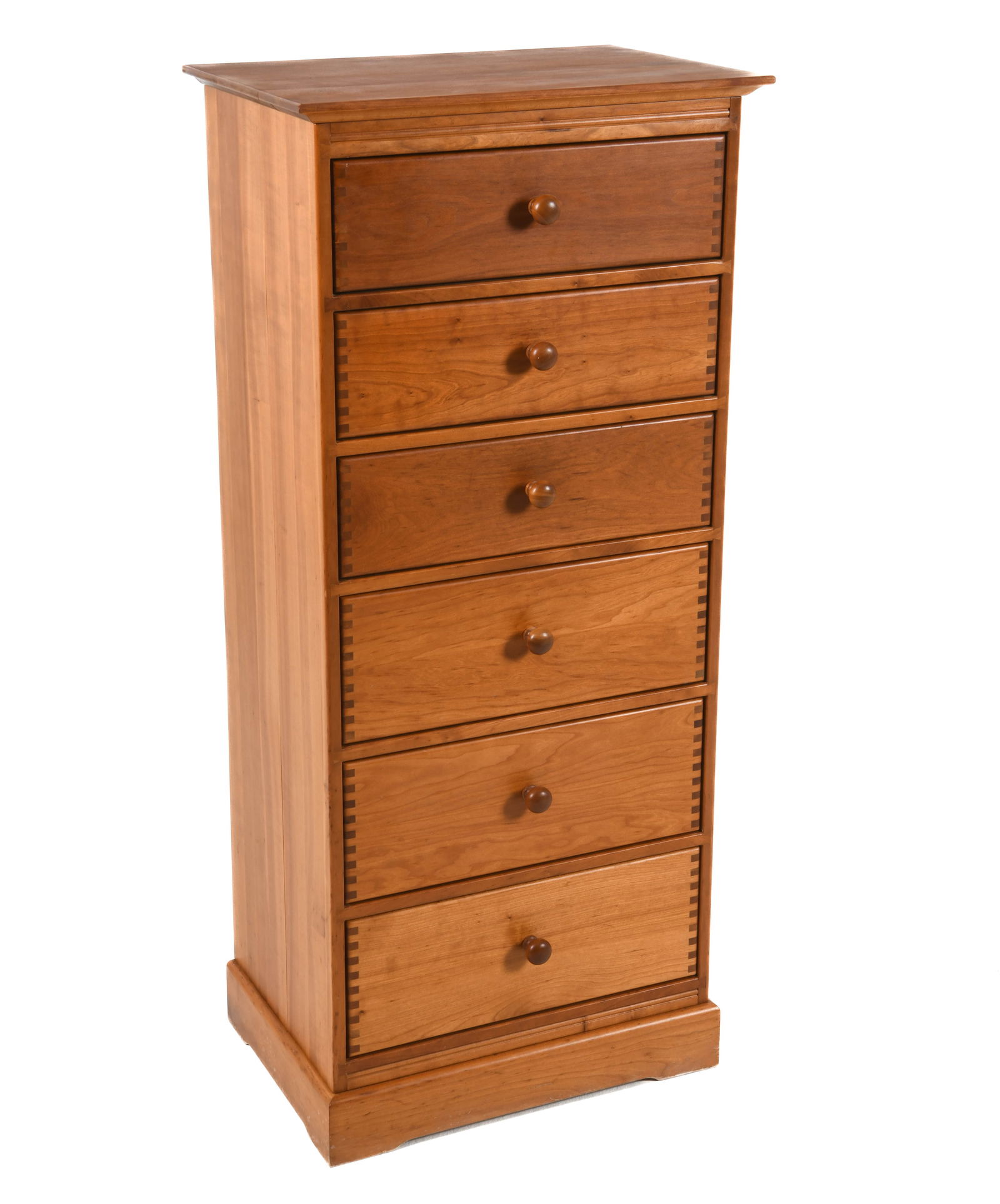 ATTR. ANDREAS HANSEN CHERRY CHEST C. 1970S (1 of 11)