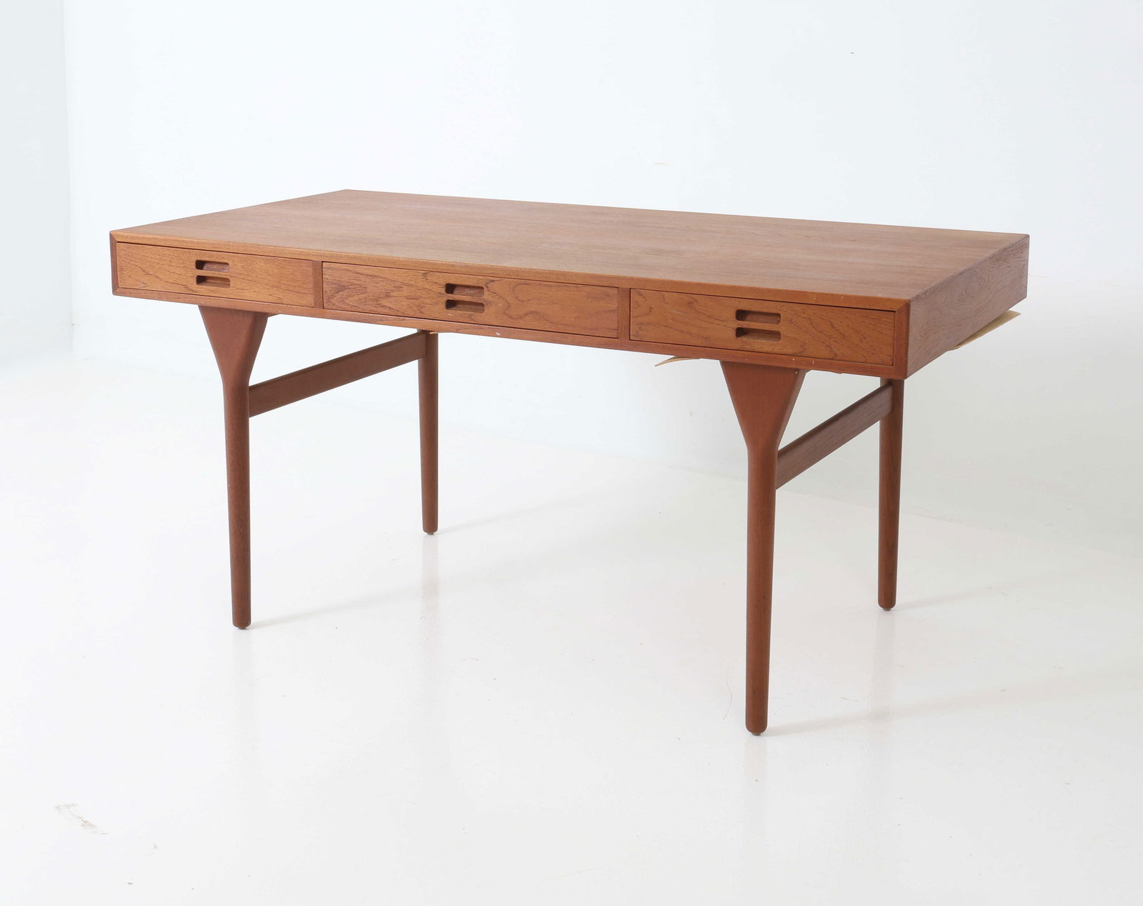 NANNA & JORGEN DITZEL FOR SOREN DANISH TEAK DESK (1 of 16)