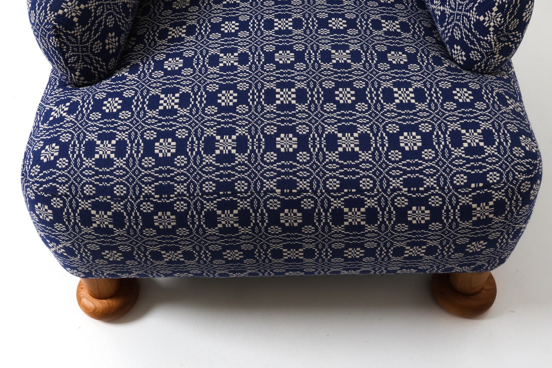 PAIR TYLER HAYS FOR BDDW CAUBEEN CLUB CHAIRS - 8