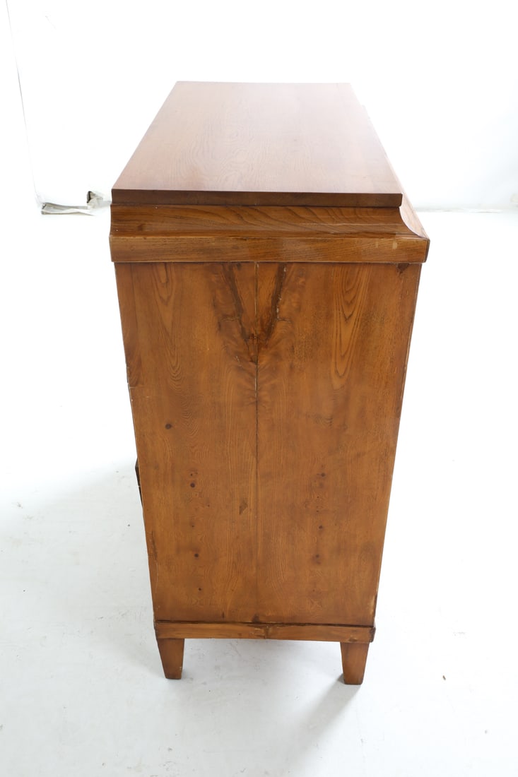 BIEDERMEIER STYLE WALNUT SECRETARY CHEST - 7