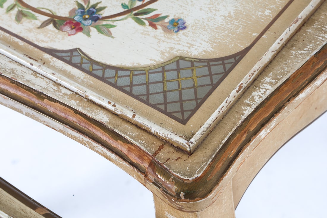 KOZAK STUDIOS PROVINCIAL STYLE NESTING TABLES - 11