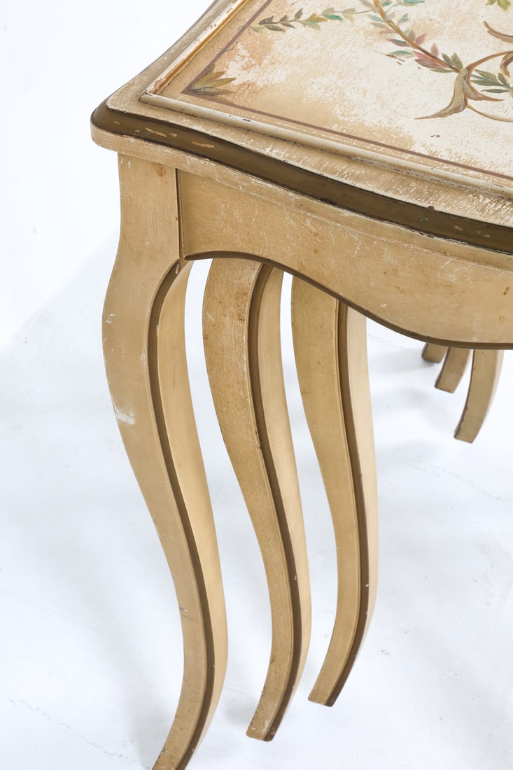 KOZAK STUDIOS PROVINCIAL STYLE NESTING TABLES - 17