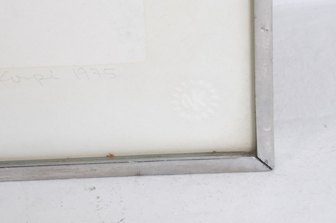 ABSTRACT PRINT 'VORTEX II' 1975 - 11