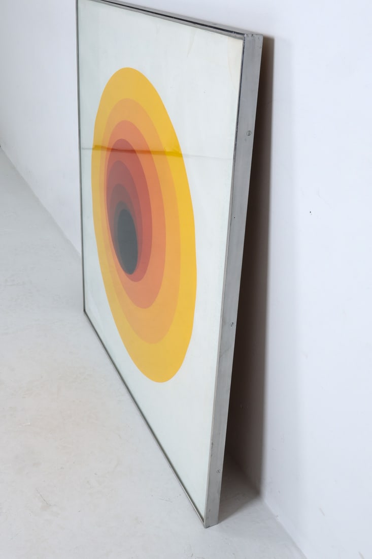 ABSTRACT PRINT 'VORTEX II' 1975 - 8