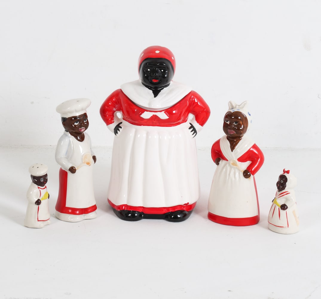 'AUNT JEMIMA' BLACK AMERICANA CERAMICS GROUPING (1 of 18)