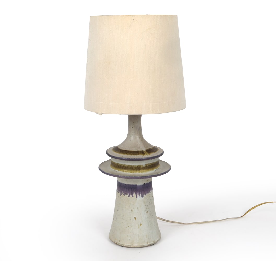 CARL CUNNINGHAM-COLE FOR HAK CERAMIC TABLE LAMP (1 of 15)