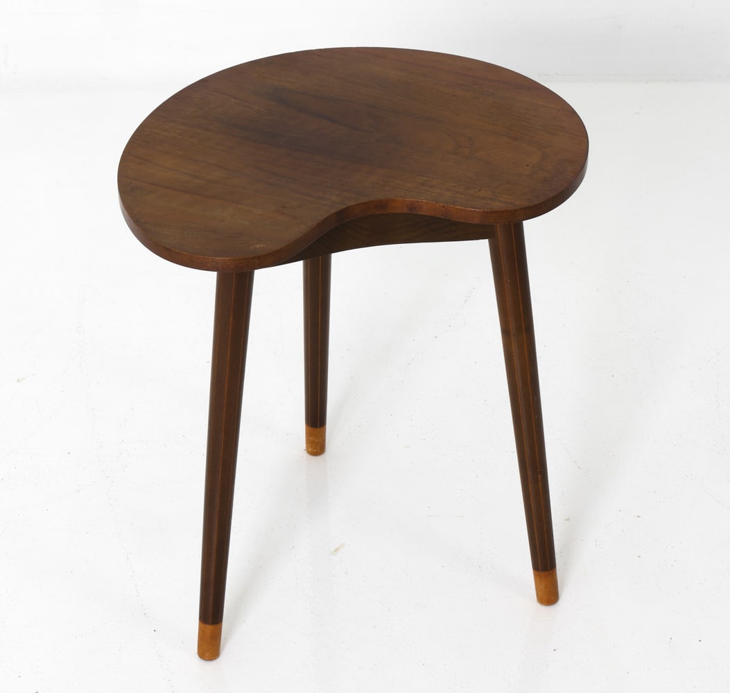 EDMUND JORGENSEN DANISH WALNUT SIDE TABLE C. 1960S (1 of 9)