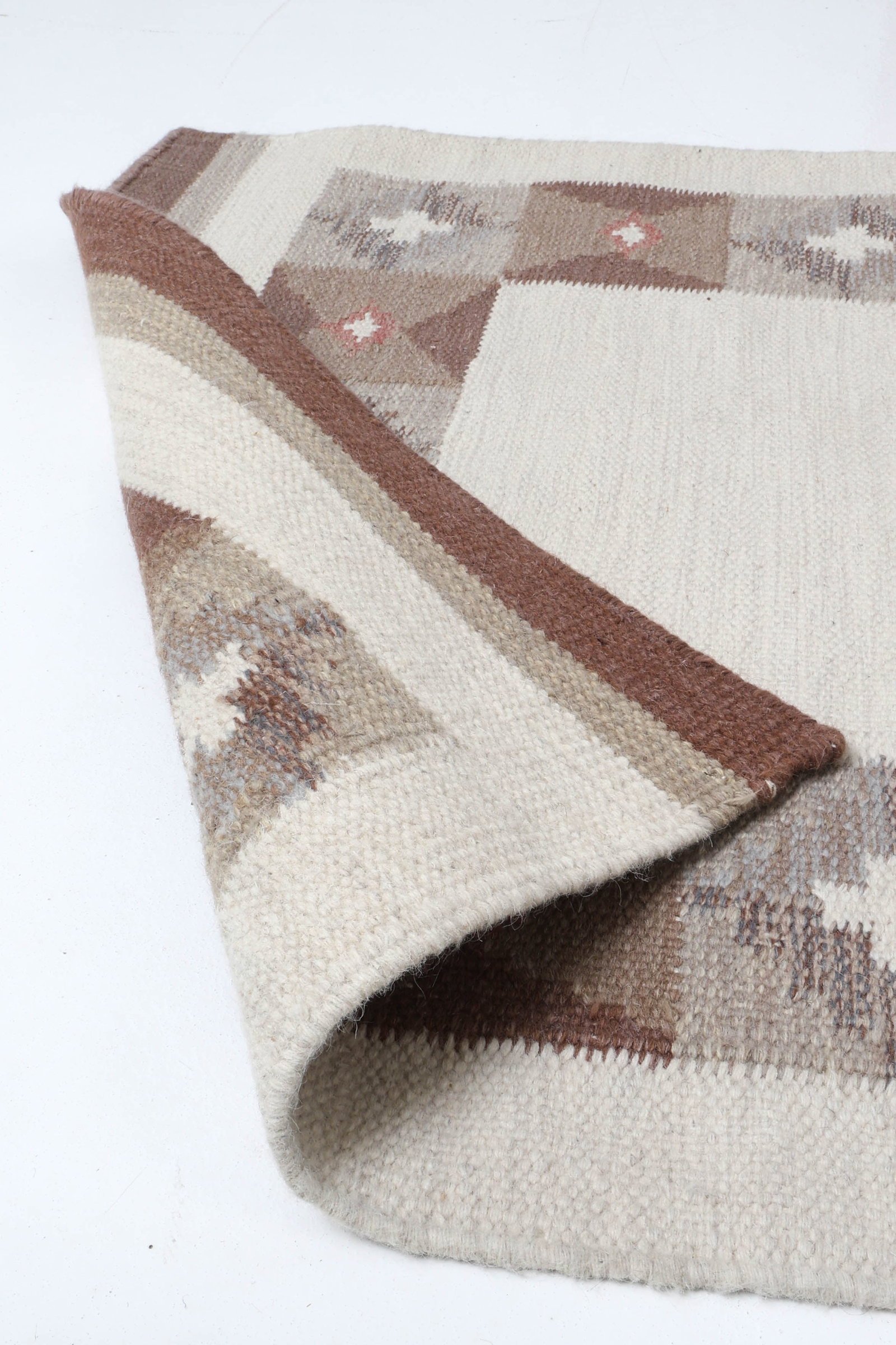 FLATWEAVE WOOL RUG - 10