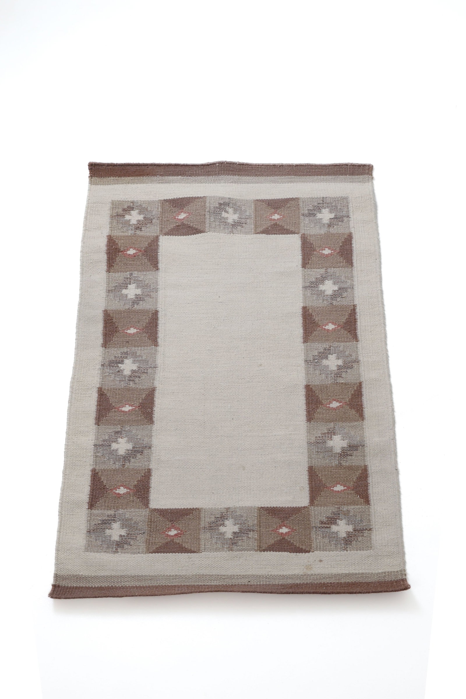 FLATWEAVE WOOL RUG - 5