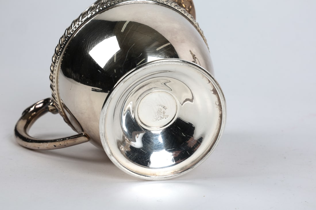 SILVERPLATE TEA SET GROUPING - 10