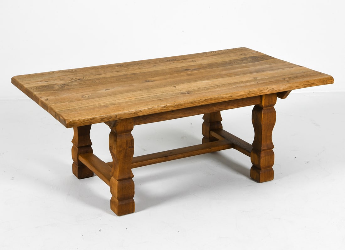 SCANDINAVIAN OAK COFFEE TABLE C. 1970S (1 of 12)